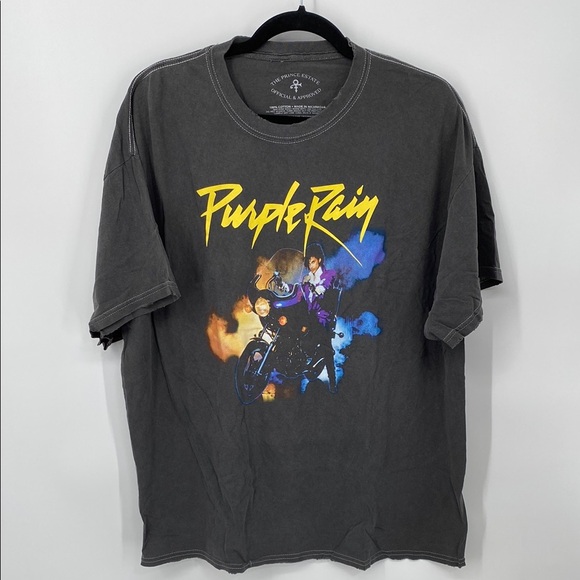The Prince Estate Other - Prince Purple Rain Graphic T-Shirt NWOT Size XL